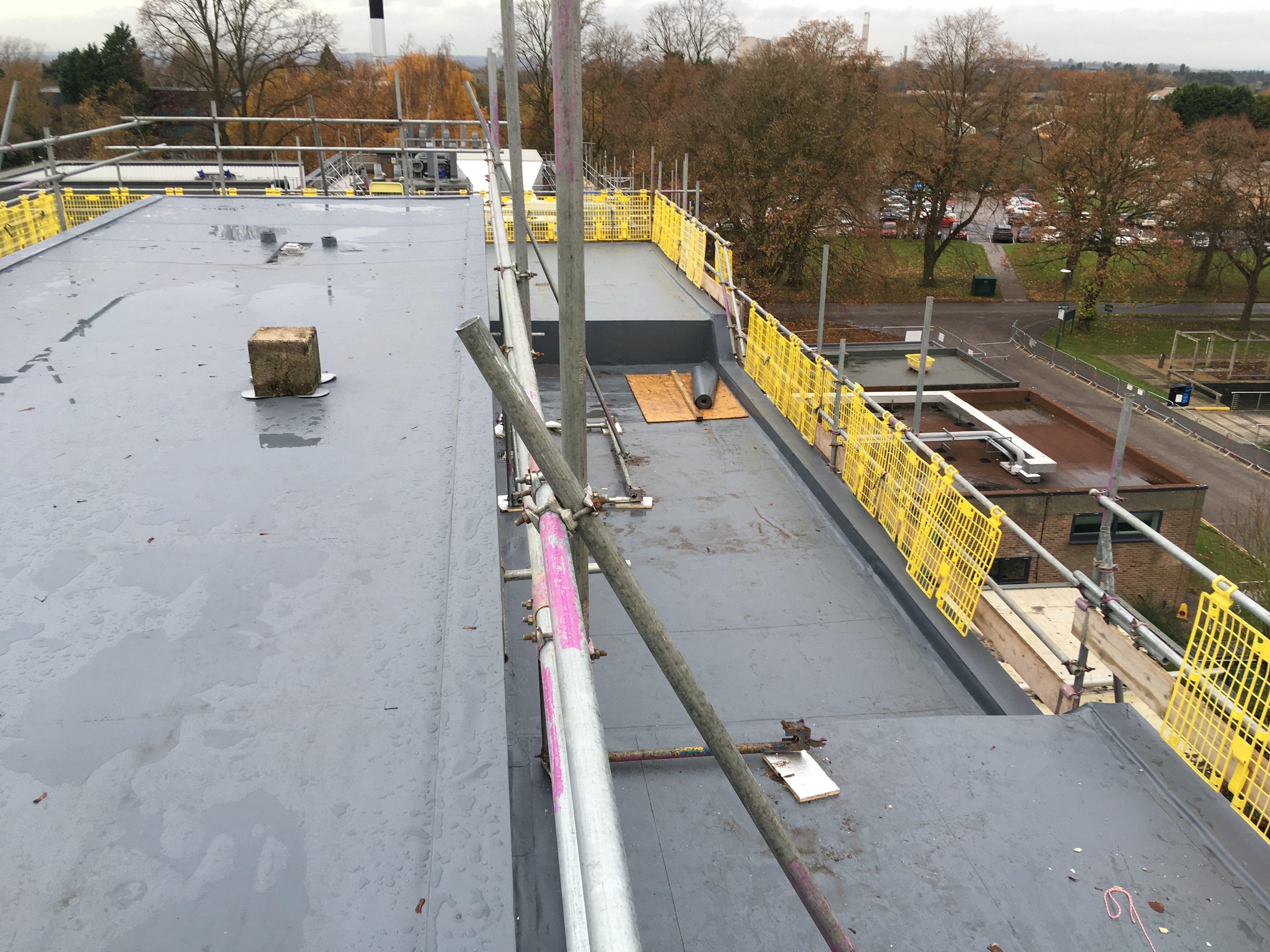 Refurbishment roof works